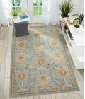 Nourison Home Jazmine Blue JAZ02 5ft.3in. x 7ft.5in. Rect. Rug