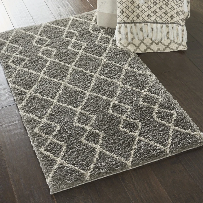 Nourison Martil Silver MAT01 2ft.2in. x 3ft.9in. Rect. Rug