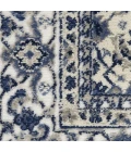 Nourison Cyrus Ivory Navy CYR01 2ft.2in. x 7ft.6in. Rect. Rug