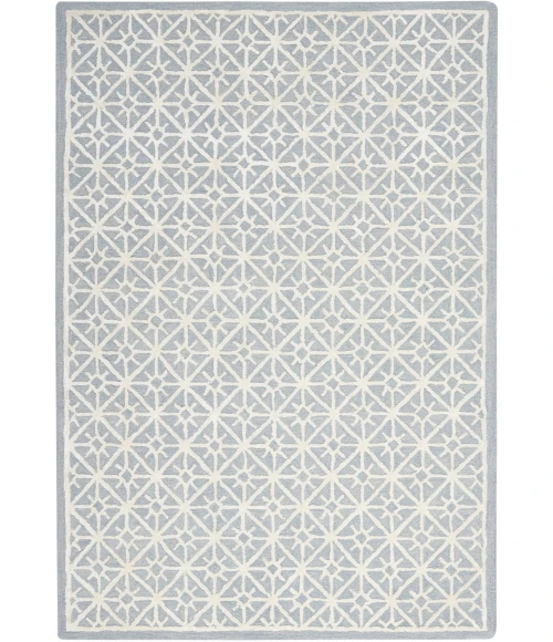 Nicole Curtis Series 2 Blue SR201 3ft.9in. x 5ft.9in. Rect. Rug