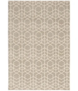 Nourison Home Washable Charm WCH01 Silver Ivory 4 ft. X 6 ft. Area Rug