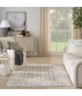 Nourison Dekor Ivory Taupe DEK02 5 ft. 3 in. X 7 ft. Rect. Rug
