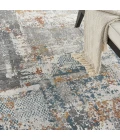 Nourison Home Tangra Grey TNR06 7ft.10in. x 9ft.10in. Rect. Rug