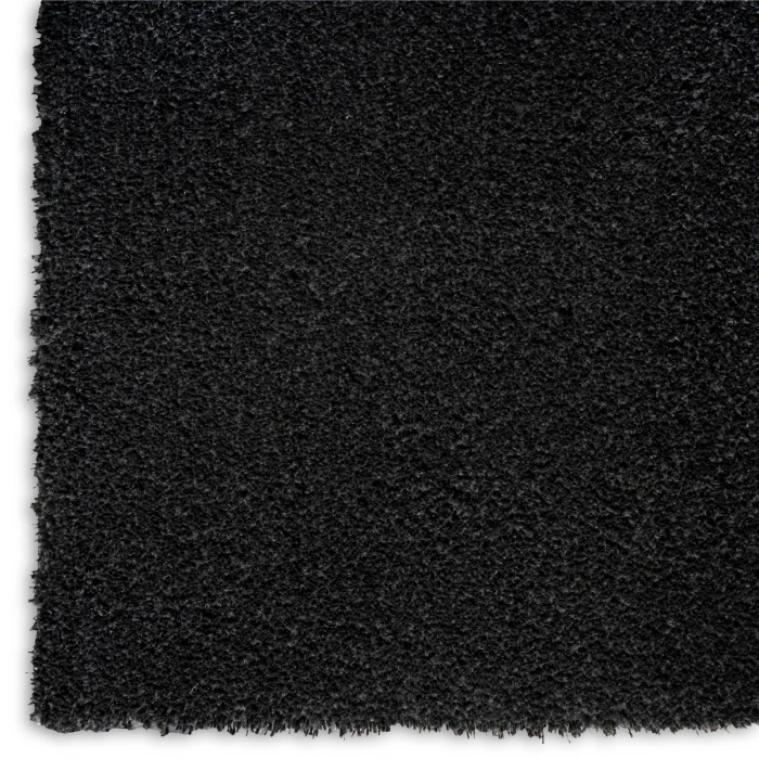 Nourison Pacific Shag Black PCS01 5 ft. 3 in. x 7 ft. 3 in. Rect. Rug