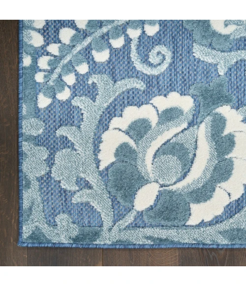 Nourison Aloha Blue ALH17 3 ft. 6 in. X 5 ft. 6 in. Rect. Rug