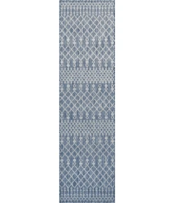 Nourison Positano Navy Blue POS02 2ft.2in. x 10ft. Rect. Rug