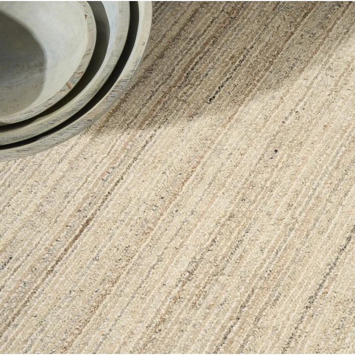 Calvin Klein CK082 Ridge Beige RDG01 9ft.9in. x 13ft.9in. Rect. Rug