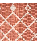 Nourison Positano Terracotta POS02 2 ft. X 6 ft. Rect. Rug
