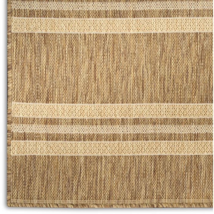 Nourison Home Horizon Indoor/Outdoor Tan HOZ05 10ft. x 14ft. Rect. Rug