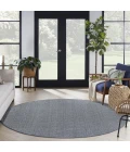 Nourison Home Tulum Blue TLM01 8ft. x Round Round Rug
