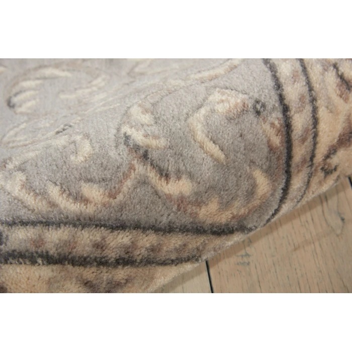 Nourison Somerset Silver ST02A 2ft. x 2ft. 9in. Rect. Rug