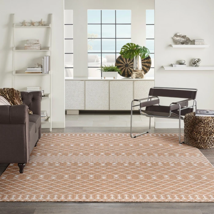 Nourison Positano Jute POS02 9 ft. X 12 ft. Rect. Rug