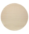 Nourison Tulum Cream TLM01 8 ft. X Round Rug
