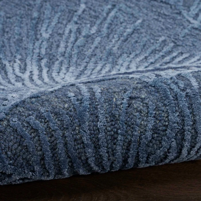 Nourison Avra Blue AVR01 4 ft. X 6 ft. Rect. Rug