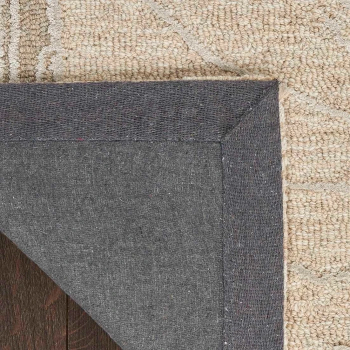 Nourison Avra Taupe AVR01 4 ft. X 6 ft. Rect. Rug