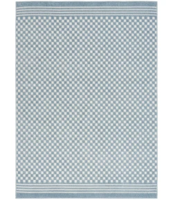 Nourison Home Care Free CAF02 Blue 5 ft. 3 in. X 7 ft. Area Rug