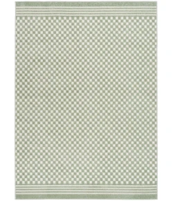 Nourison Home Care Free CAF02 Green 5 ft. 3 in. X 7 ft. Area Rug