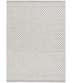 Nourison Home Care Free CAF02 Light Grey 5 ft. 3 in. X 7 ft. Area Rug