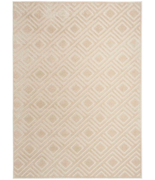 Nourison Care Free Beige CAF03 5 ft. X 7 ft. Rect. Rug