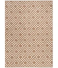 Nourison Care Free Brown CAF03 7 ft. X 9 ft. Rect. Rug