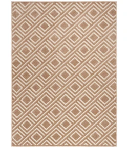 Nourison Home Care Free CAF03 Brown 5 ft. 3 in. X 7 ft. Area Rug
