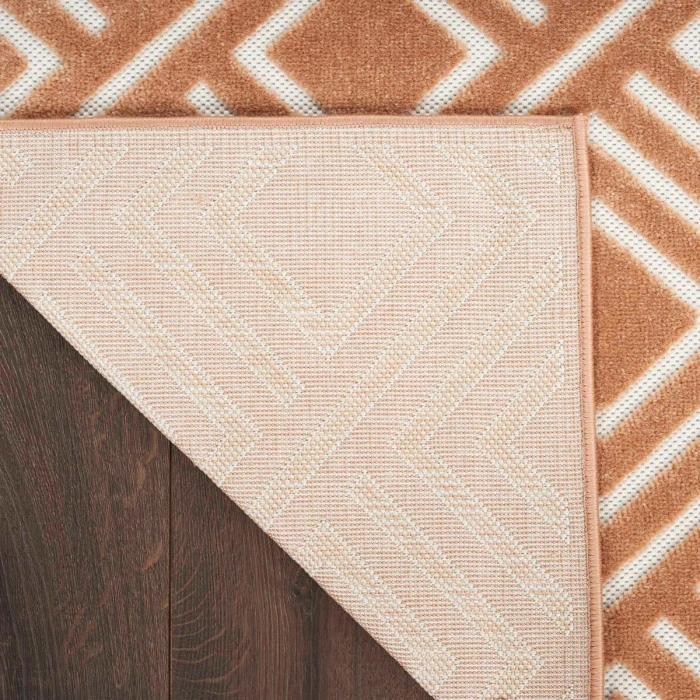 Nourison Care Free Copper CAF03 6 ft. Rect. Rug