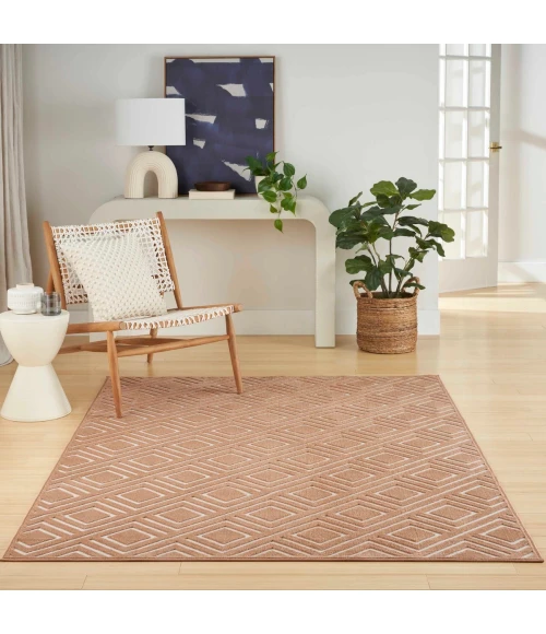 Nourison Care Free Copper CAF03 8 ft. X 10 ft. Rect. Rug