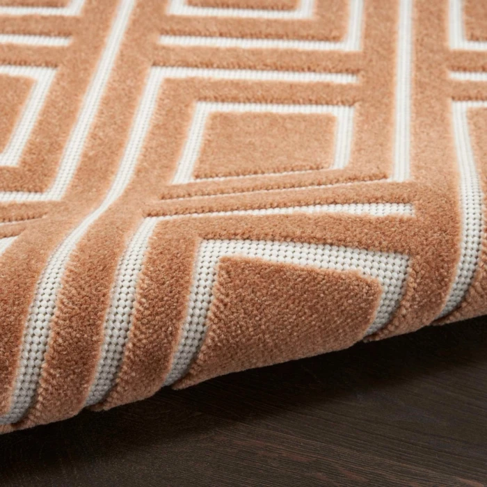 Nourison Care Free Copper CAF03 6 ft. Rect. Rug