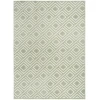 Nourison Home Care Free CAF03 Green 5 ft. 3 in. X 7 ft. Area Rug