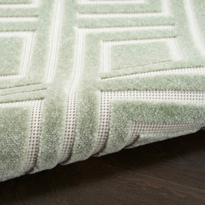 Nourison Care Free Green CAF03 6 ft. Rect. Rug