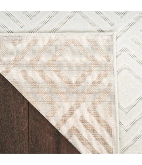 Nourison Care Free Ivory CAF03 8 ft. X 10 ft. Rect. Rug