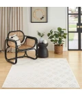 Nourison Care Free Ivory CAF03 8 ft. X 10 ft. Rect. Rug
