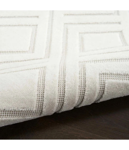 Nourison Care Free Ivory CAF03 8 ft. X 10 ft. Rect. Rug