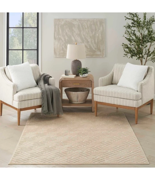 Nourison Care Free Taupe CAF03 8 ft. X 10 ft. Rect. Rug