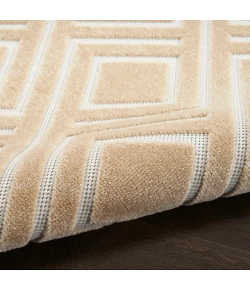 Nourison Care Free Taupe CAF03 8 ft. X 10 ft. Rect. Rug