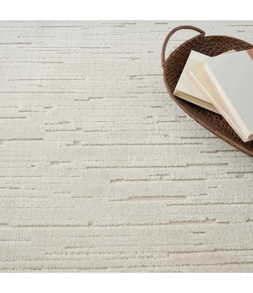 Nourison Care Free Beige CAF04 8 ft. X 10 ft. Rect. Rug