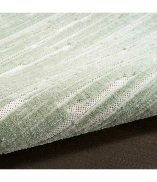 Nourison Care Free Green CAF04 5 ft. X 7 ft. Rect. Rug