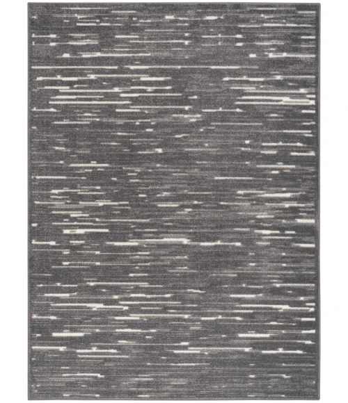Nourison Care Free Grey CAF04 8 ft. X 10 ft. Rect. Rug