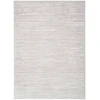 Nourison Home Care Free CAF04 Light Grey 5 ft. 3 in. X 7 ft. Area Rug