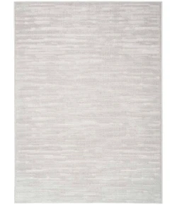 Nourison Home Care Free CAF04 Light Grey 5 ft. 3 in. X 7 ft. Area Rug