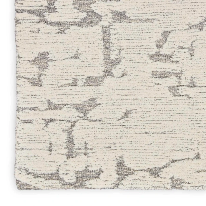 Calvin Klein CK009 Sculptural Grey SCL01 8 ft. X 10 ft. Rect. Rug