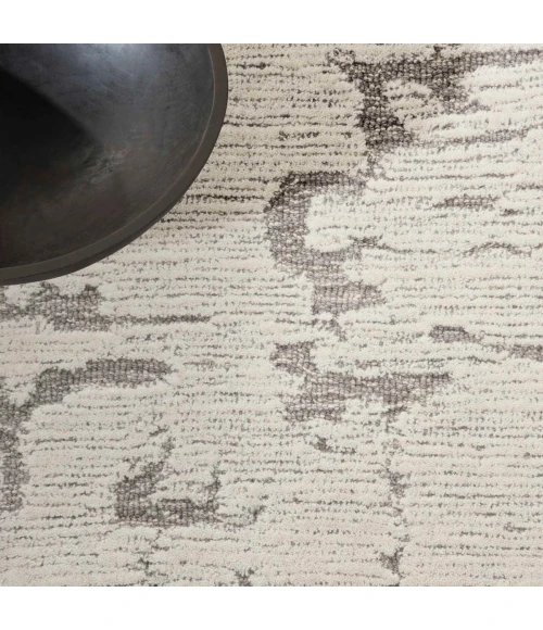 Calvin Klein CK009 Sculptural Grey SCL01 9 ft. X 12 ft. Rect. Rug