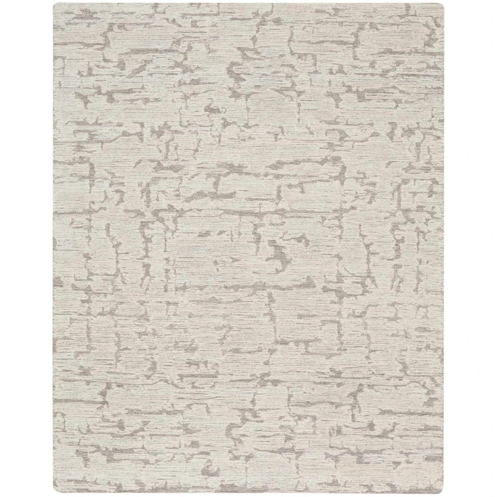 Calvin Klein CK009 Sculptural Grey SCL01 8 ft. X 10 ft. Rect. Rug
