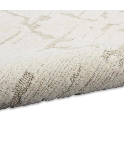 Calvin Klein CK009 Sculptural Ivory SCL01 5 ft. X 7 ft. Rect. Rug