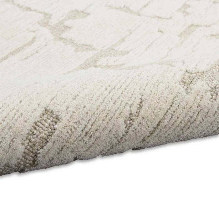 Calvin Klein CK009 Sculptural Ivory SCL01 8 ft. X 10 ft. Rect. Rug