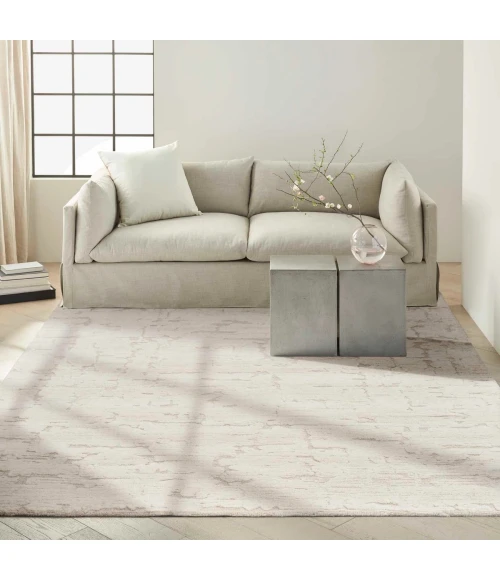 Calvin Klein CK009 Sculptural Ivory SCL01 5 ft. X 7 ft. Rect. Rug