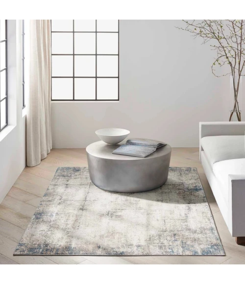 Calvin Klein CK022 Infinity Ivory Grey IFN03 6 ft. X 9 ft. Rect. Rug