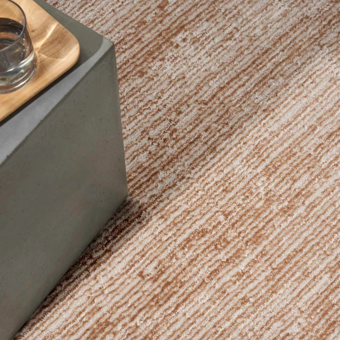 Calvin Klein CK024 Irradiant Rose Gold IRR03 8 ft. Rect. Rug