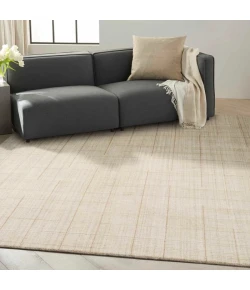Calvin Klein CK041 Architectura ACT01 Natural 5 ft. 3 in. X 7 ft. 3 in. Area Rug