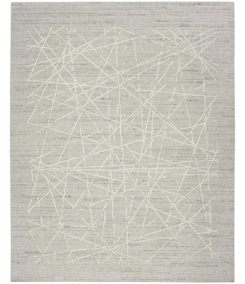Calvin Klein CK044 Wander Grey WND01 10 ft. X 14 ft. Rect. Rug